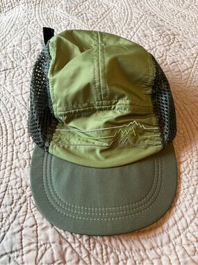 Headsweats Olive Green Mesh Running Cap